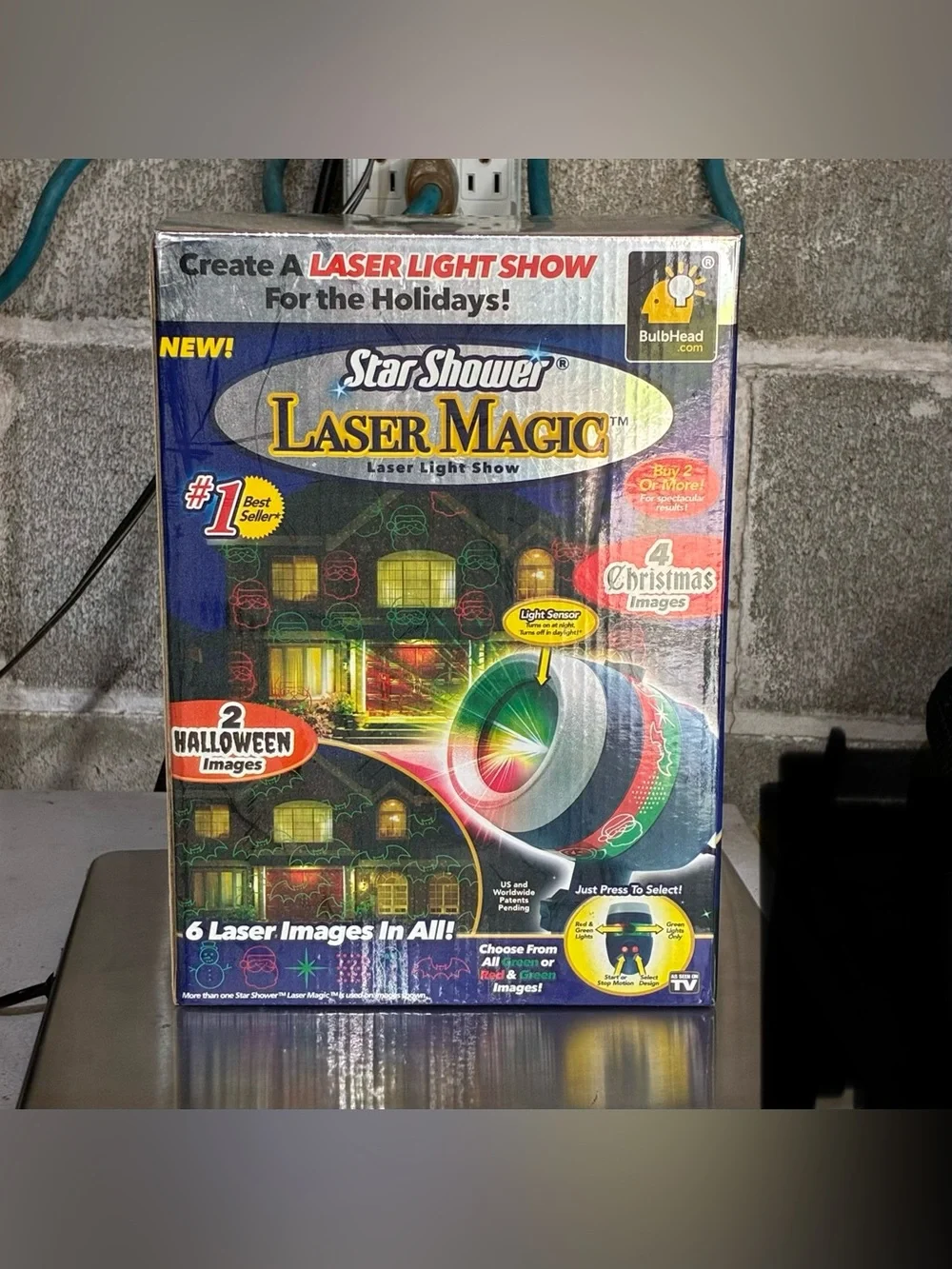 Star Shower Laser Magic for Indoor or Outdoor Use